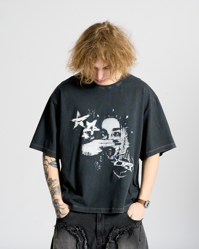 Футболка оверсайз OGP Glow Washed - 1