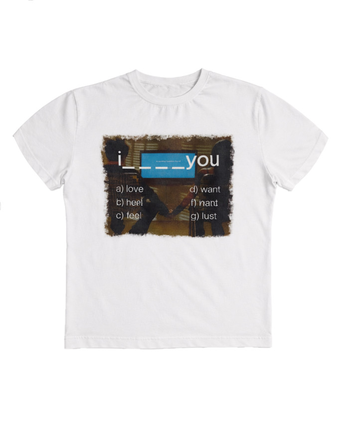 Футболка OGP You белая (Slim fit)