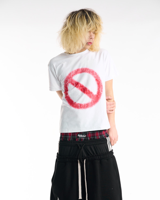 Футболка OGP Свобода белая (Slim fit)