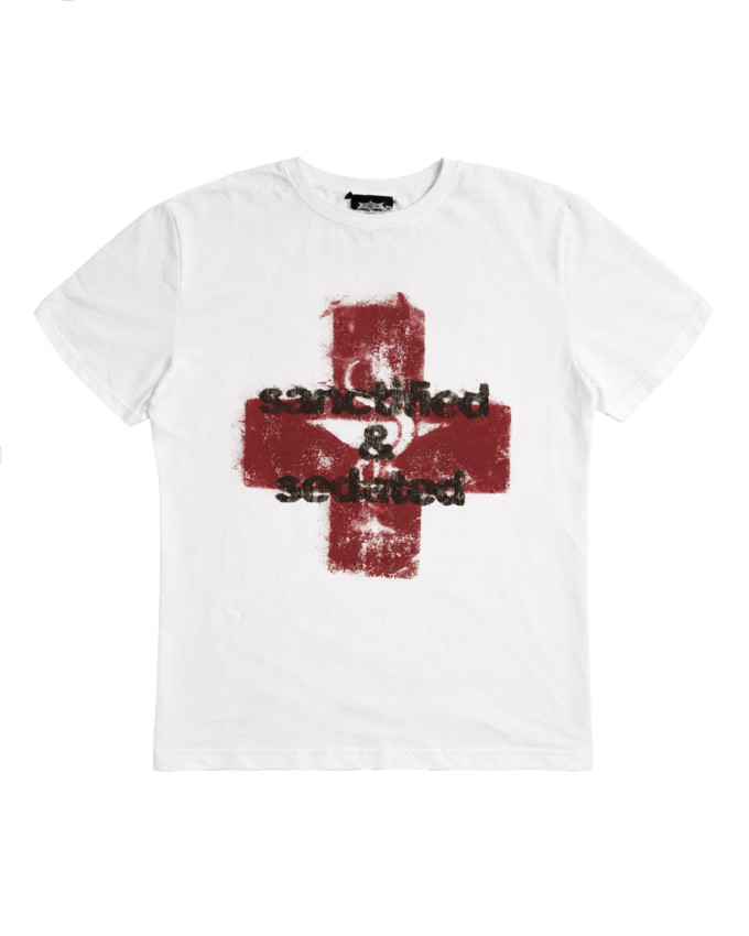 Футболка OGP Farm белая (Slim fit)