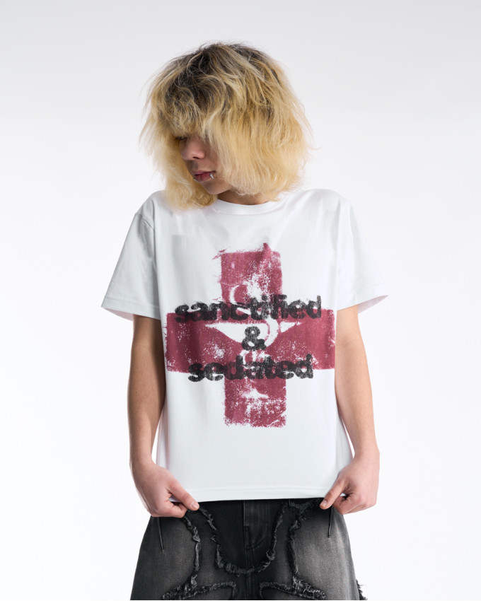 Футболка OGP Farm белая (Slim fit) - 1