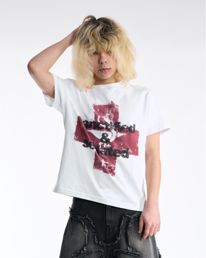 Футболка OGP Farm белая (Slim fit) - 1