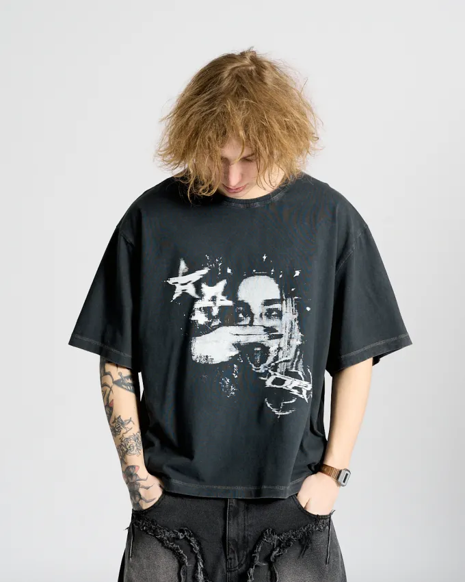 Футболка оверсайз OGP Glow Washed - 1