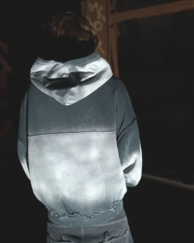 Худі зіппер оверсайз OGP Sep Washed