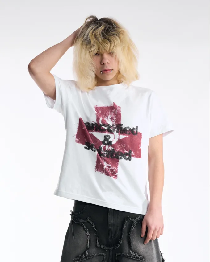 Футболка OGP Farm біла (Slim fit) - 1